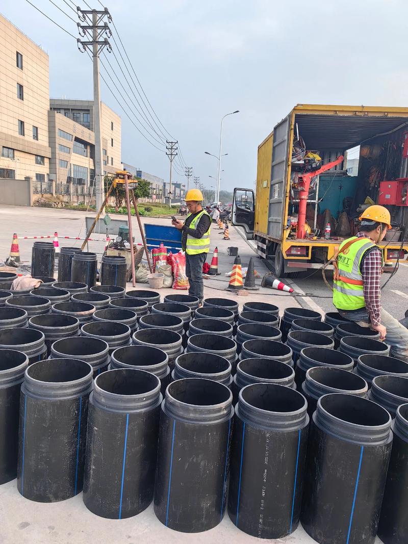 东港管道短管置换